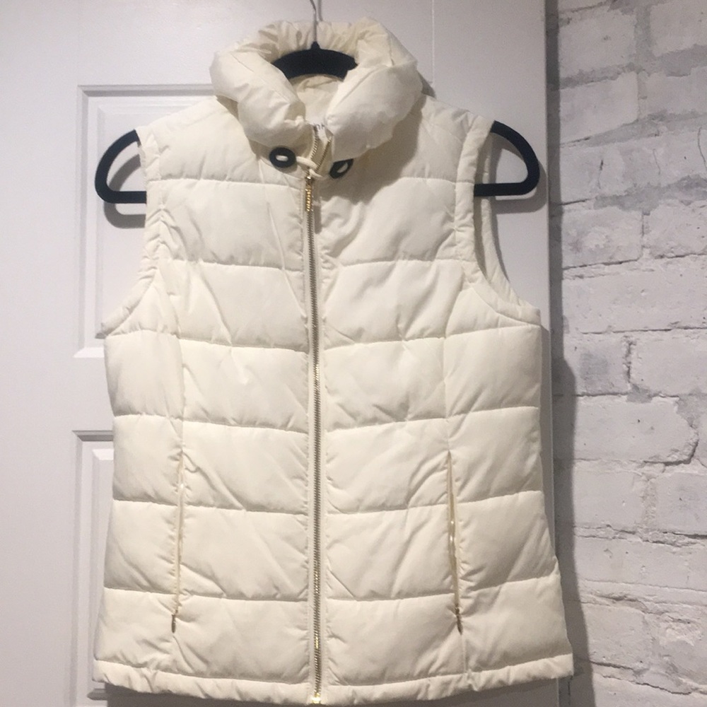 Off white puffer vest